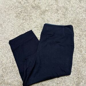 Women with Control black knit capris, LP